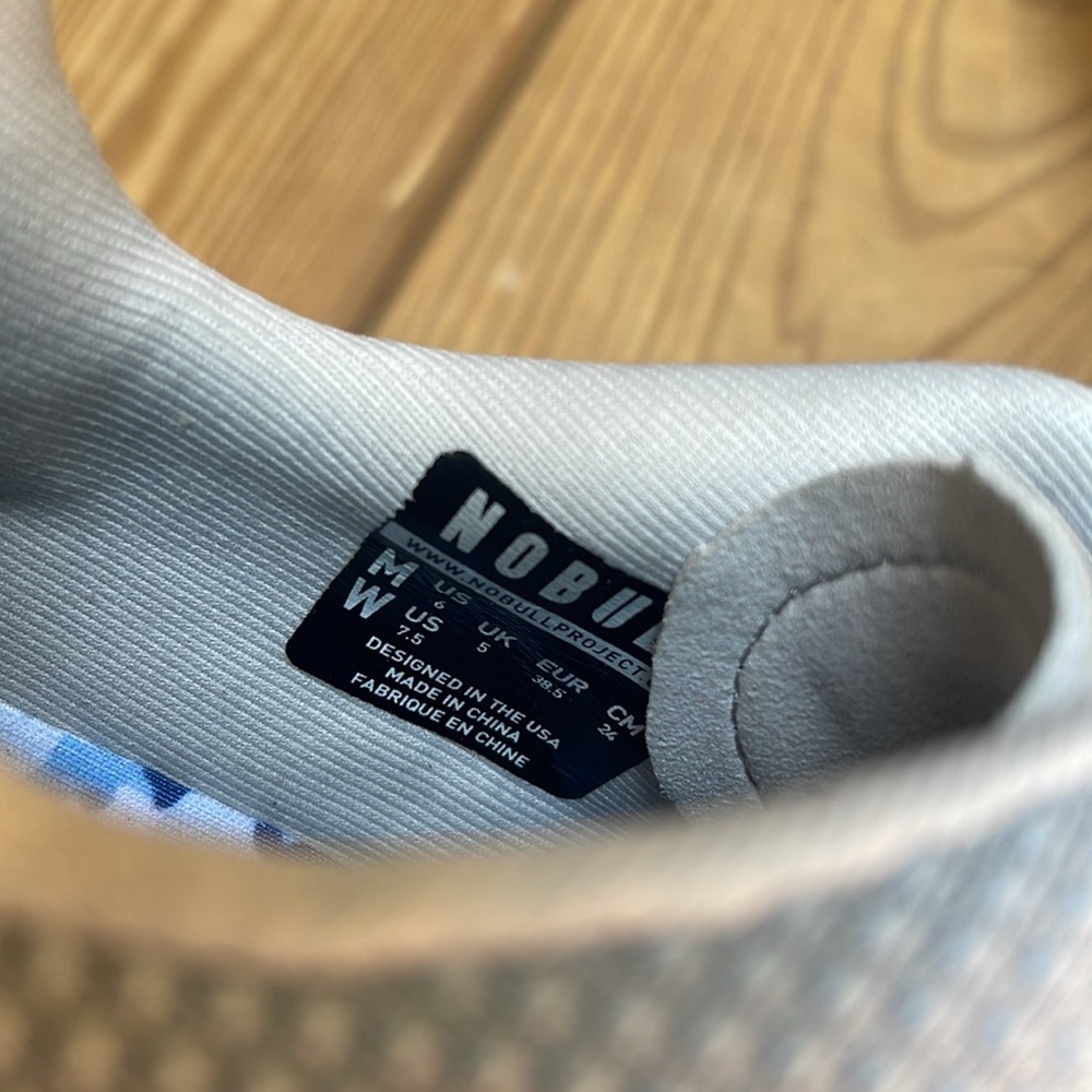 NOBULL Outwork Strength Training Shoes Gray and Blue Camo - Picture 4 of 6